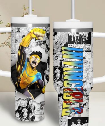 Invincible Tv Series Custom Stanley Quencher 40Oz Stainless Steel Tumbler