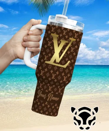 Lv Brand Custom Stanley Quencher 40Oz Stainless Steel Tumbler With Handle