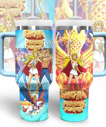 She-Ra And The Princesses Of Power Tv Series Custom Stanley Quencher 40Oz Stainless Steel Tumbler