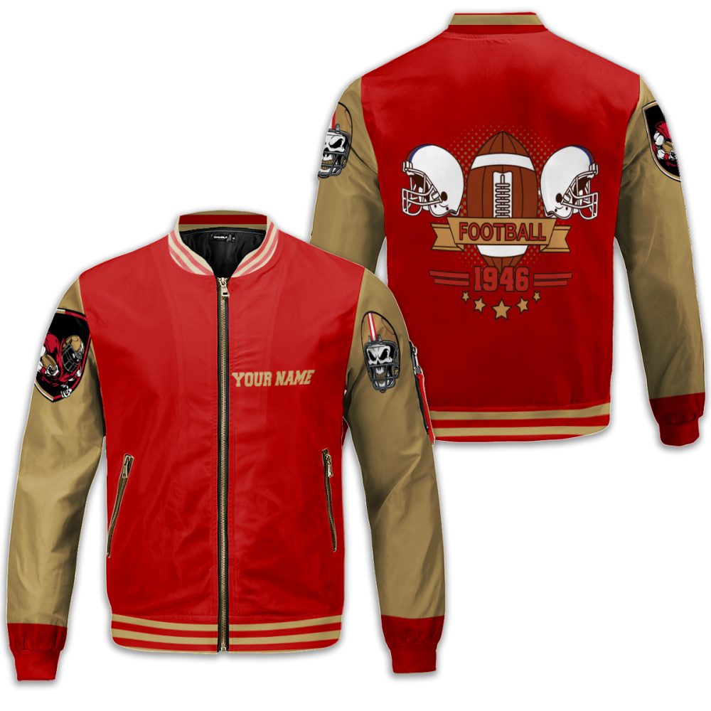 Custom Your Name Varsity Jacket - Personalized Name, Premium Design, Perfect Gift For Fans