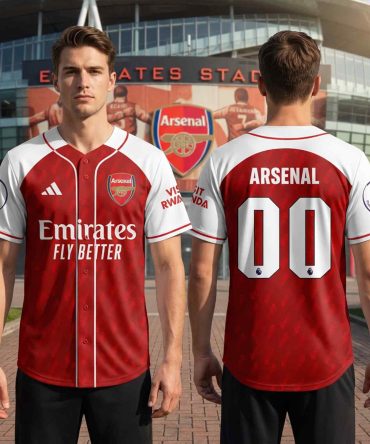 Custom Arsenal Jersey - Personalize Your Own Premier League Football Shirt