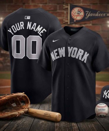 Customizable New York Baseball Jersey - Add Your Name & Number - Perfect Gift!