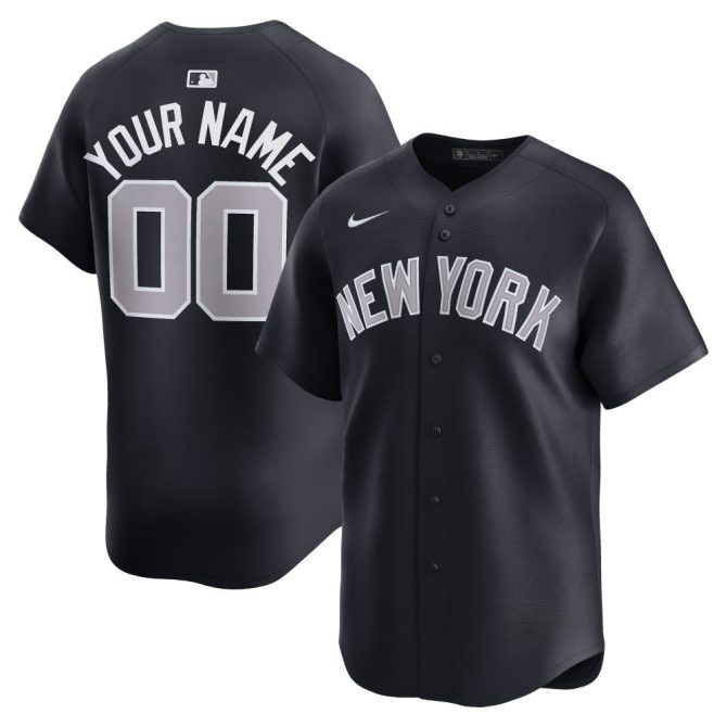 Customizable New York Baseball Jersey - Add Your Name & Number - Perfect Gift! - Image 4