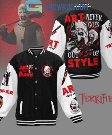 Terrifier Art The Clown Varsity Jacket – Horror Fan Essential, Limited Edition