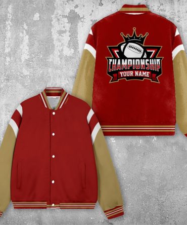 Custom Your Team Name Varsity Jacket Premium Collectible Gear