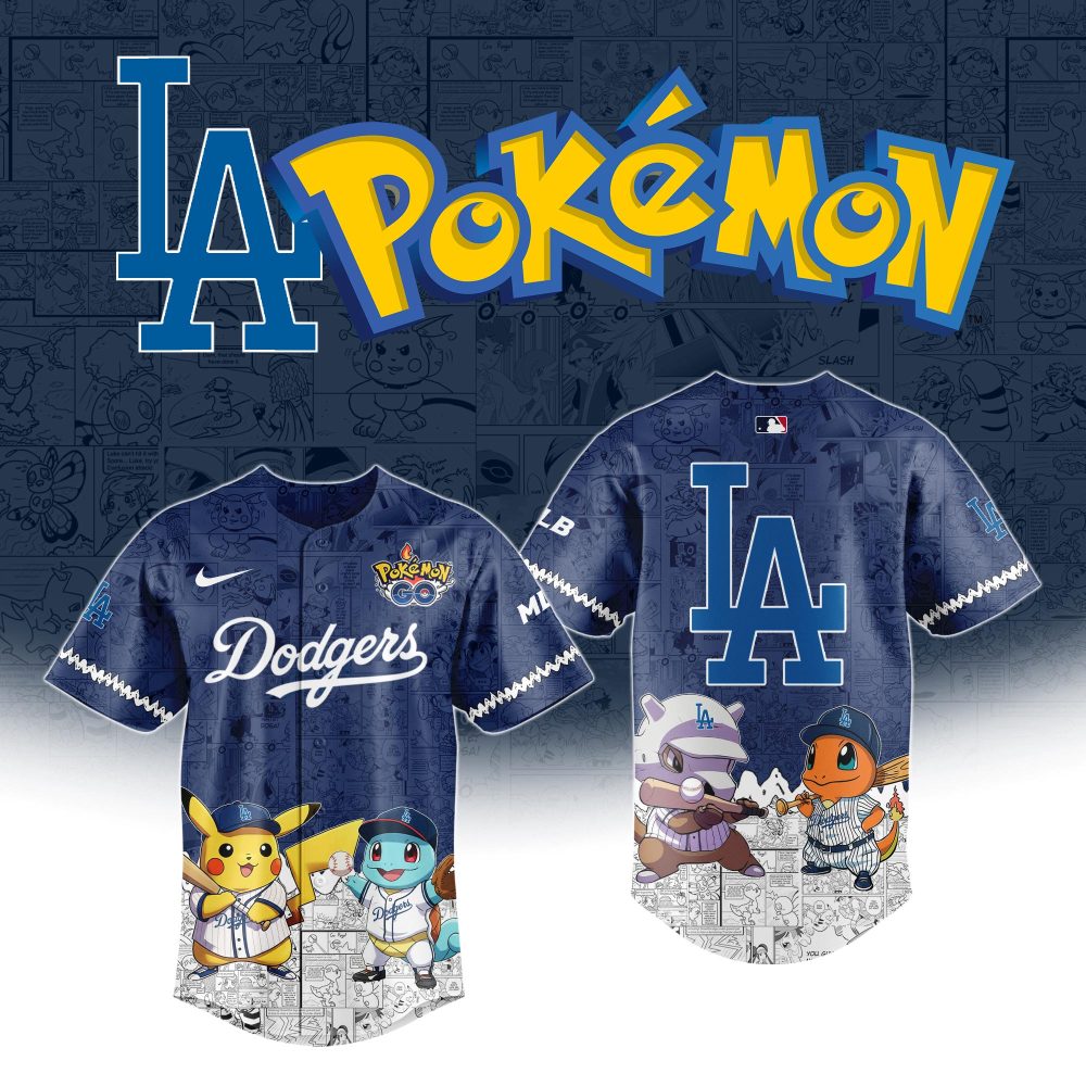 Exclusive La Dodgers X Pok?mon Jersey ? Limited Edition Fan Gear!