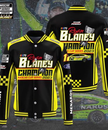 Ryan Blaney 2023 Nascar Champion Jacket - Official Team Penske Apparel