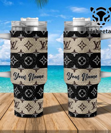 Louis Vuitton Stanley  Personalized Luxury Pattern Tumbler - Custom Name, Stylish Design, Perfect Gift