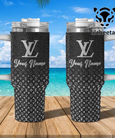 Louis Vuitton Stanley Cup, 40 Oz Tumbler With Handle, Stylish & Insulated For Hot/Cold Drinks - Perfect Gift