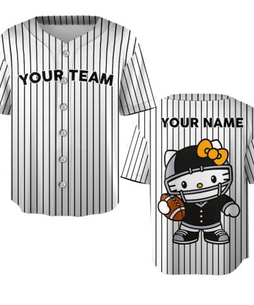 Hello Kitty Custom Your Jersey - Cute Fan Gear For Kids & Adults