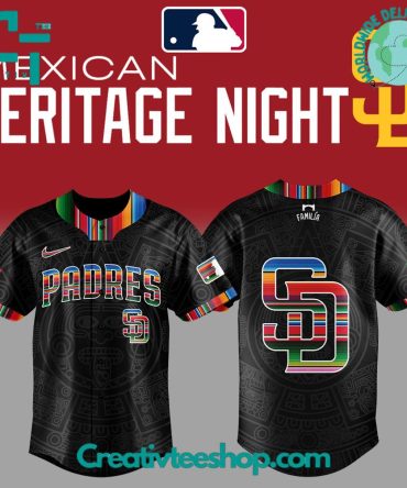 Limited Edition Padres Mexican Heritage Night Jersey - Celebrate In Style!