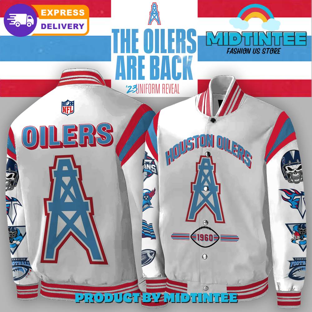 Houston Oilers Are Back Baseball Jacket