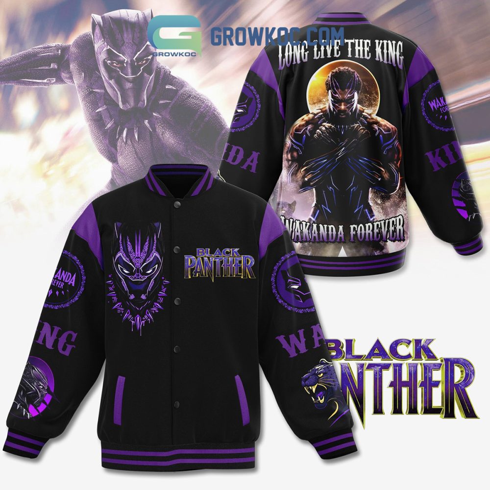 Black Panther Varsity Jacket - Wakanda Forever Tribute , Stylish & Comfortable