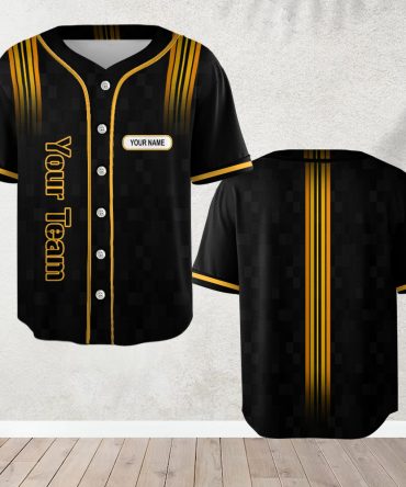 Custom Your Team Name Baseball Jersey - Personalized Name, Perfect Gift!