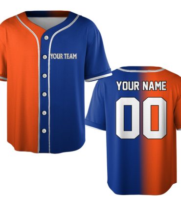 Custom Your Team Name Sports Fan Jersey – Personalize Your Baseball Jersey