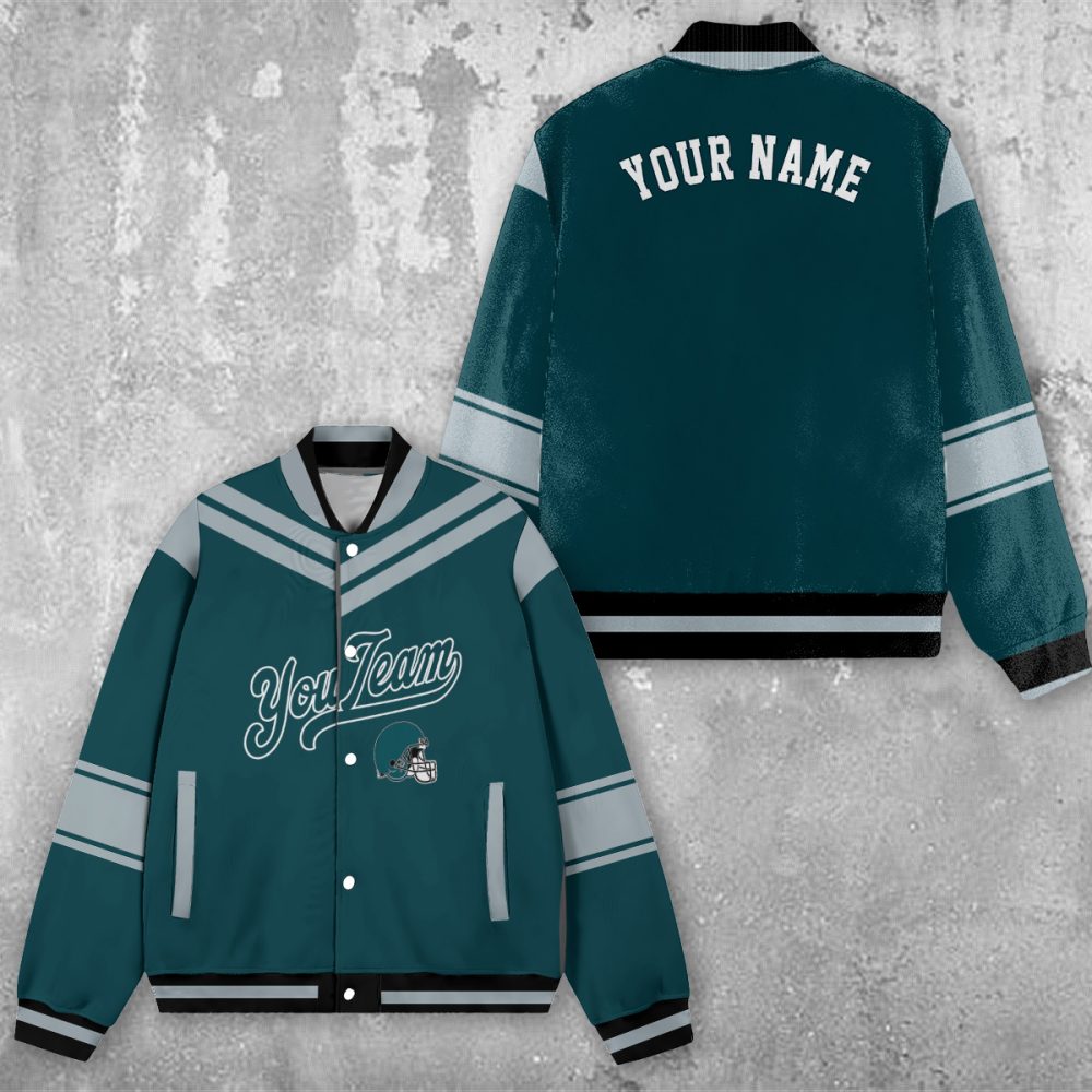 Custom Your Team Name Sport Bomber Jacket - Official Team Apparel For Fans