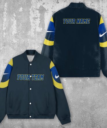 Custom Your Team Name Sport Football Midnight Mode Jacket - Stylish Fan Gear For Game Day