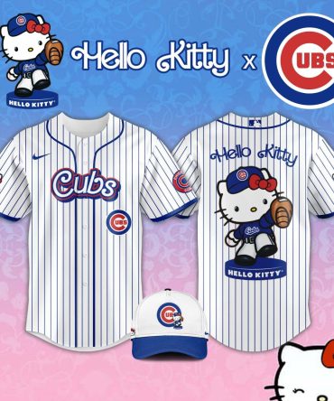 Hello Kitty X Cubs Baseball Jersey - Limited Edition Fan Gear