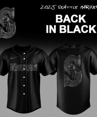 2023 Seattle Mariners 'Back In Black' Jersey - Limited Edition Fan Gear