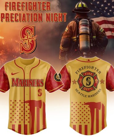 Seattle Mariners Firefighter Appreciation Jersey – Honor Heroes, Limited Edition