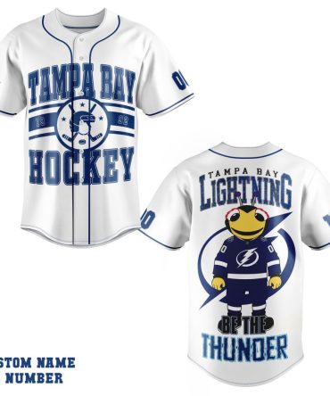 Custom Tampa Bay Lightning Hockey Jersey ? Personalize Name & Number ? Be The Thunder!