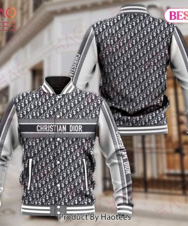 Stylish Christian Dior Monogram Varsity Jacket - Limited Edition Fashion Must-Have