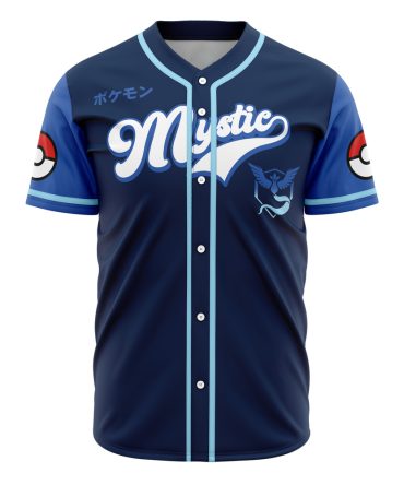 Team Mystic Baseball Jersey - Premium Pokémon Go Fan Apparel