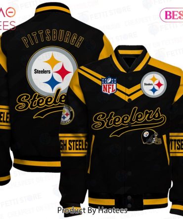 Official Pittsburgh Steelers Varsity Jacket – Premium Nfl Fan Apparel