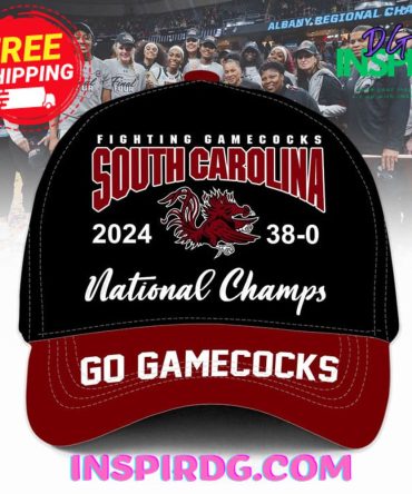 2024 Ncaa Women'S Basketball National Champions South Carolina Gamecocks Cap