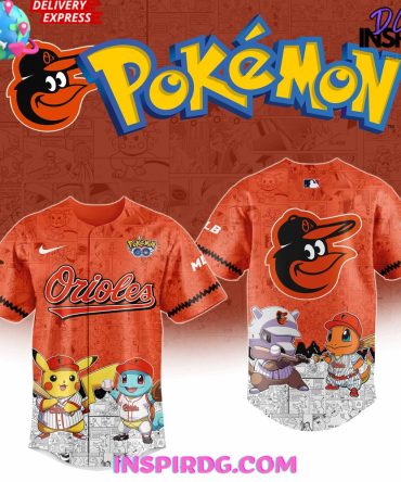 Baltimore Orioles Pok?mon Go Limited Baseball Jersey