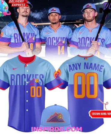 Colorado Rockies City Connect Uniform 2025 Baseball Jersey
