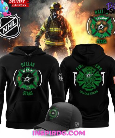 Dallas Stars X Firefighter Appreciation Night Edition Hoodie