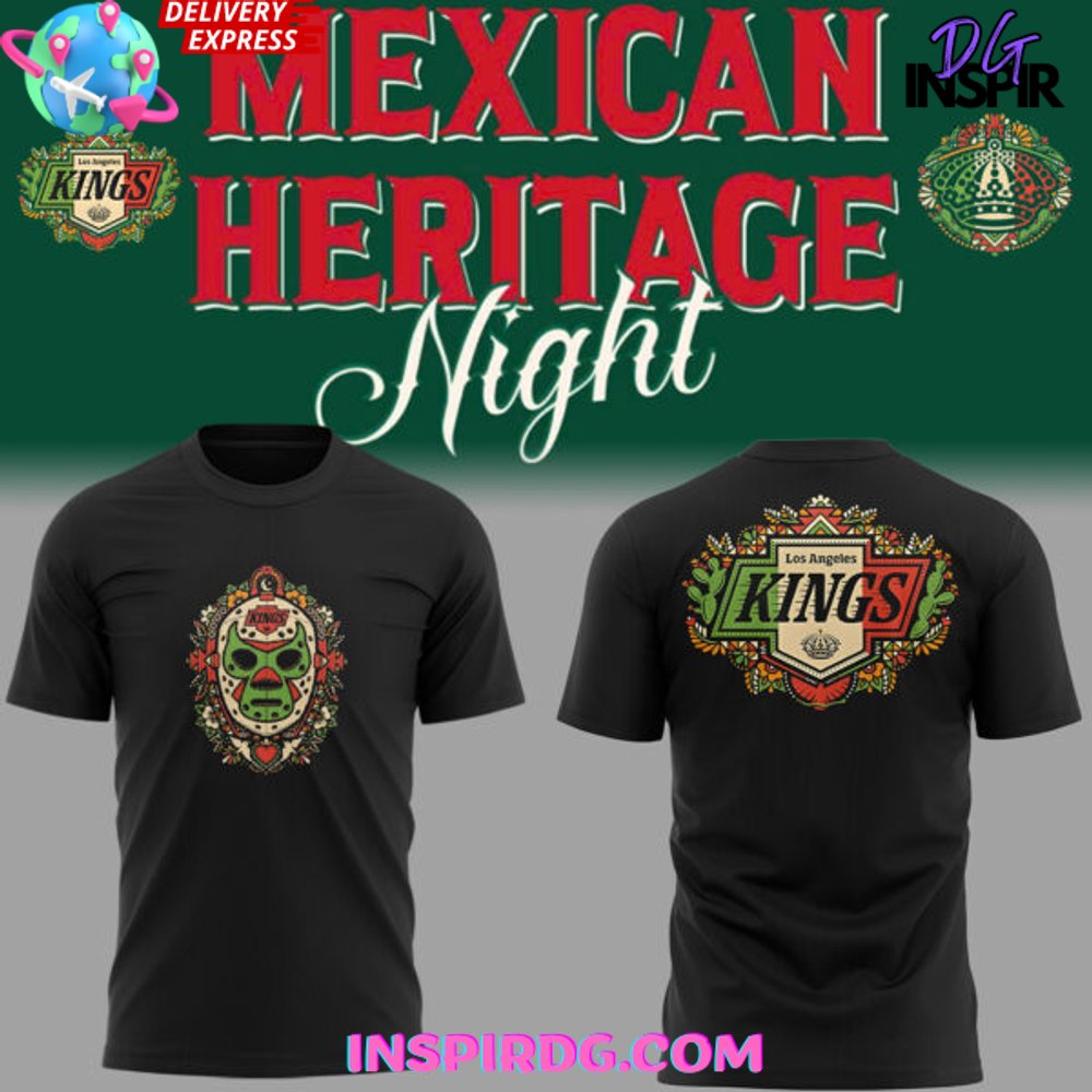 Los Angeles Kings X Mexican Heritage Night 2025 T-Shirt