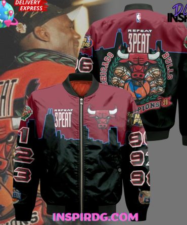 Michael Jordan Chicago Bulls 2024 Bomber Jacket