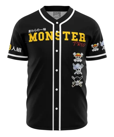 Monster Trio One Piece Baseball Jersey