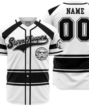 Personalized Stormtroopers Star Wars Baseball Jersey