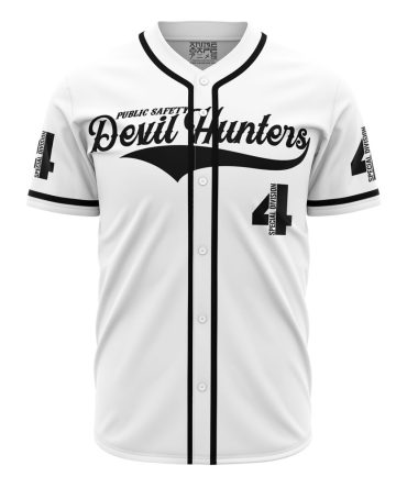 Public Safety Devil Hunters Chainsaw Man Baseball Jersey