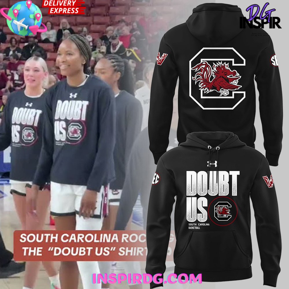 South Carolina Women’S Basketball "Doubt Us" All Over Print Hoodie, 3D Hoodie
