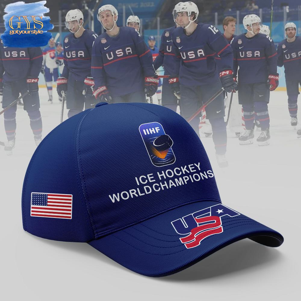 Usa Ice Hockey World Championship 2025 Cap