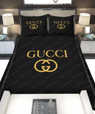 Black Gucci Bedding Sets