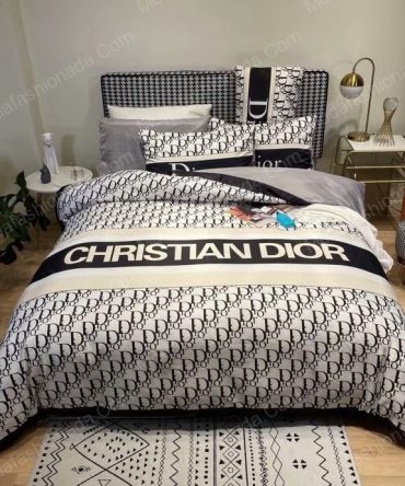 Christian Dior Logo Brands 9 Bedding Set