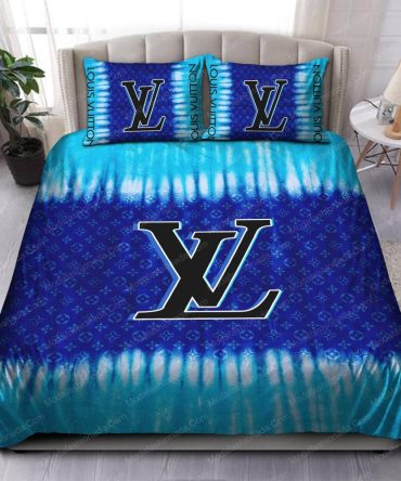 Tie Dye Louis Vuitton Bedding Sets 01