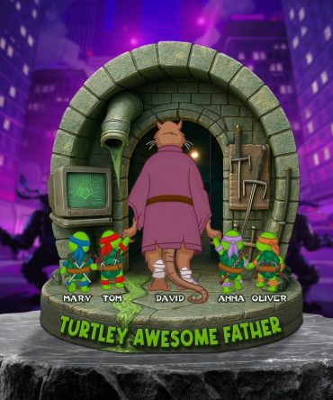 Awesome Father Plaque Personalized Gifts For Dad 05Natn170425