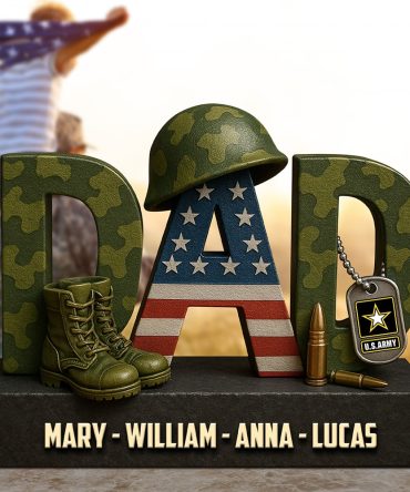 Custom Military Logo Gifts For Veteran Dad Plaque 04Totn170425