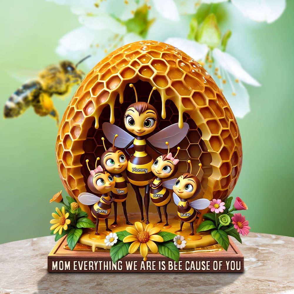 Personalized Gifts For Bee Mom Plaque 03Tgtn270325 - Image 3