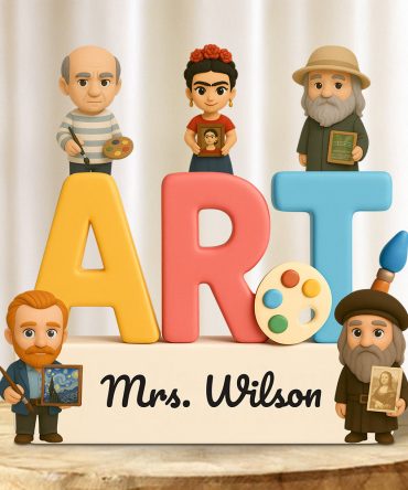 Art Teacher Acrylic Plaque Personalized Gifts For Teacher 04Nadt070525