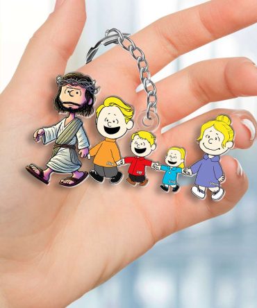 Personalized Gifts For Christian Family Keychain Jesus Family 01Ohmh080125Da