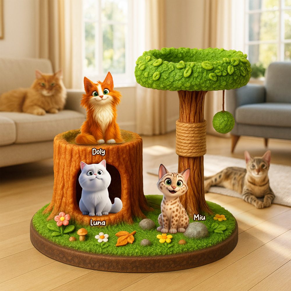 Cat Acrylic Plaque - Personalized Gifts For Cat Lovers 02Topu260625