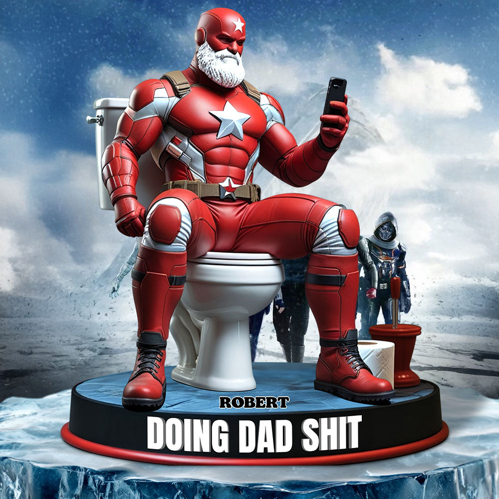Doing Dad Sh*T Acrylic Plaque - Personalized Gifts For Dad 01Todt090525