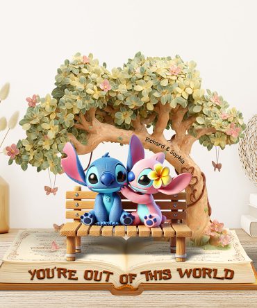 Romantic Experiment Acrylic Plaque Personalized Gifts For Couple 01Tgqn220525